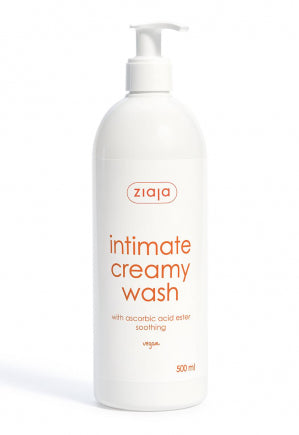 intimate creamy wash with ascorbic acid ester