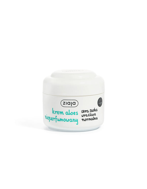 Aloe face cream - unscented