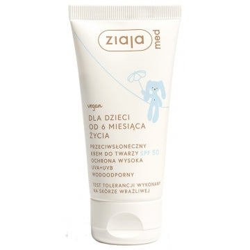 Face cream SPF 50 - high protection