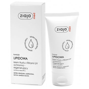 Lipid rich cream with UV filters SPF 6