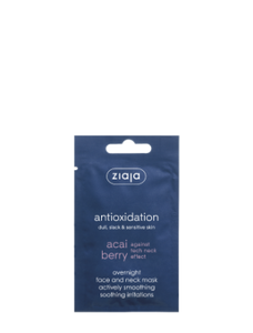Acai berry face and neck mask