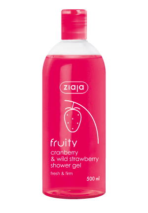 Fruity - cranberry & wild strawberry shower gel