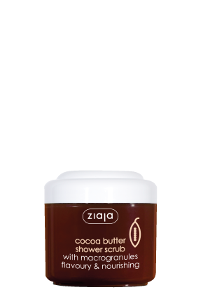 Cocoa butter - shower scrub with macrogranules